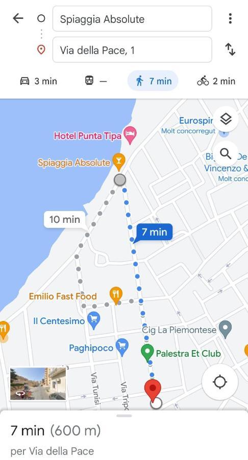 Profumo Di Mare Lejlighed Trapani Eksteriør billede